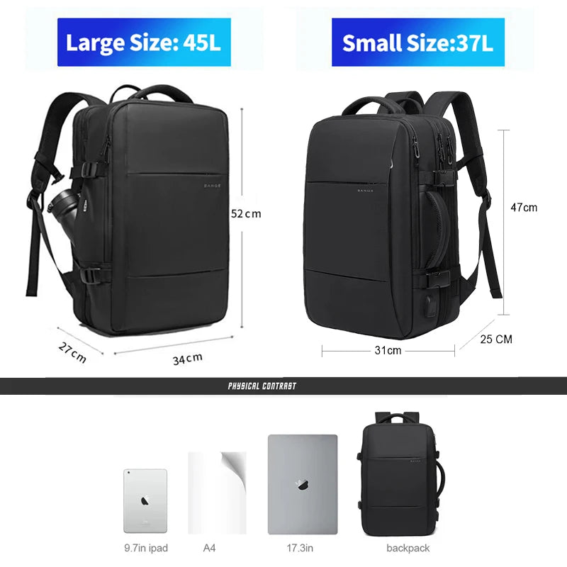 BANGE Expandable Men's Backpack