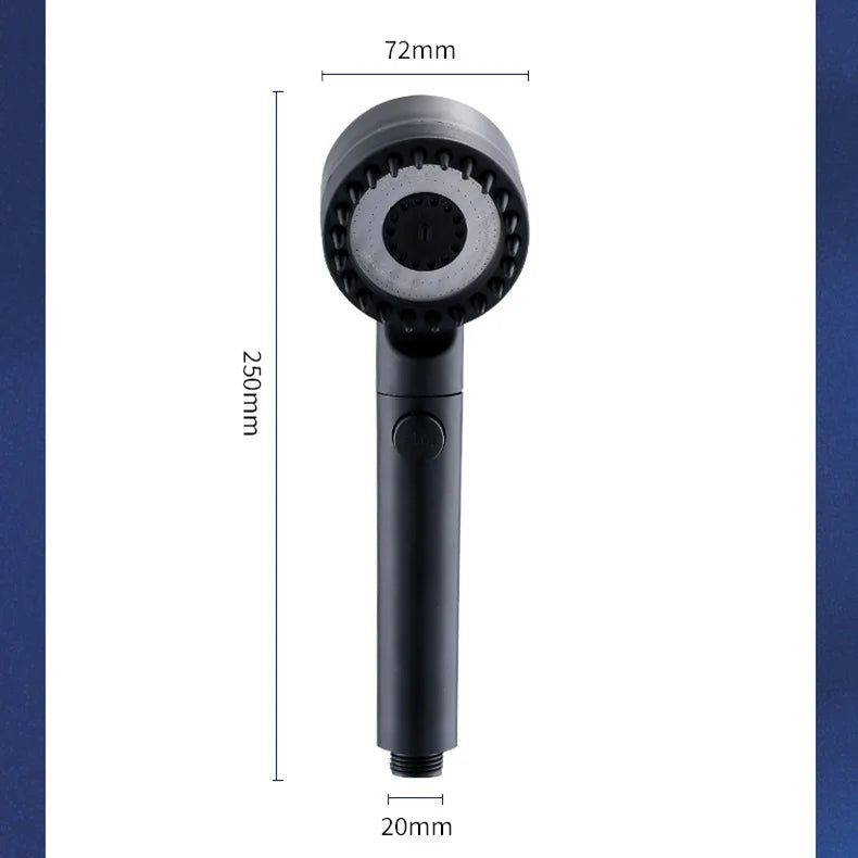 High Pressure Filter Shower Head 3-Mode