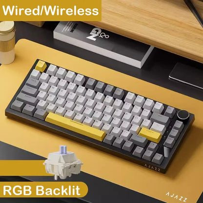 AJAZZ AK820 Pro – Multifunctional Knob Mechanical Keyboard