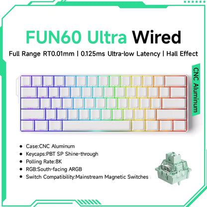 MonsGeek M1W FUN60 - Mechanical Keyboard Magnetic