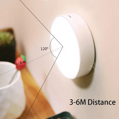 Smart Sensor Night Lamp with USB Charging