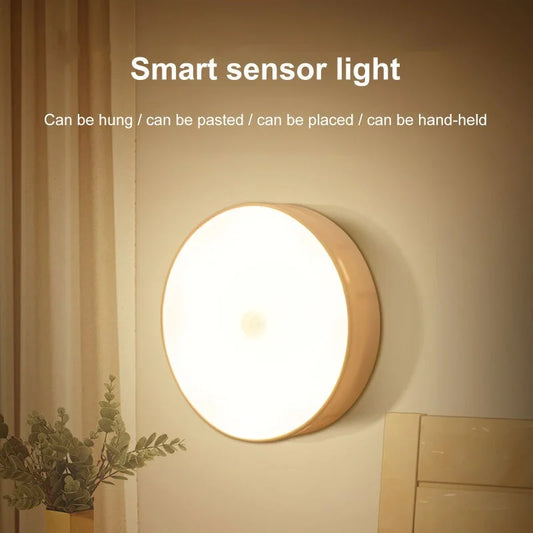 Smart Sensor Night Lamp with USB Charging