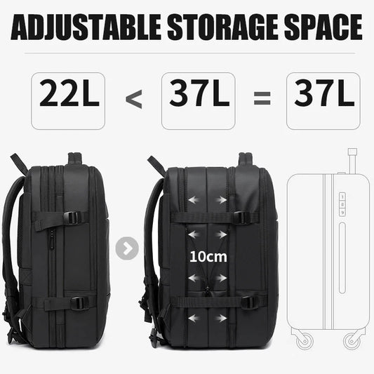 BANGE Expandable Men's Backpack