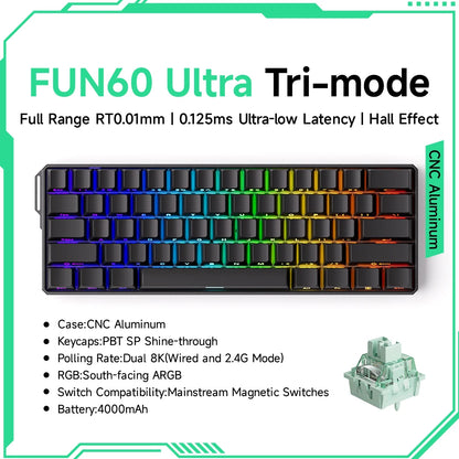 MonsGeek M1W FUN60 - Mechanical Keyboard Magnetic