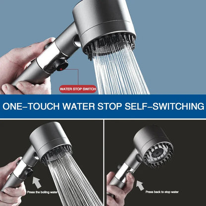 High Pressure Filter Shower Head 3-Mode