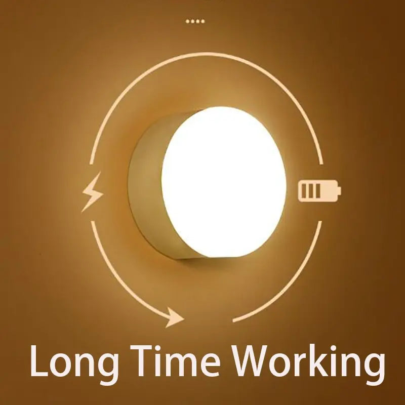 Smart Sensor Night Lamp with USB Charging